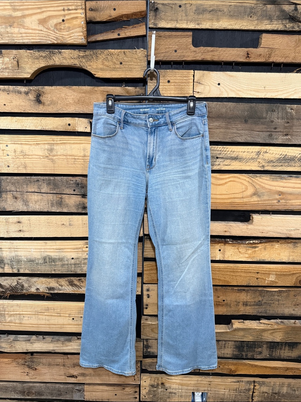 Old Navy Women’s High Rise Wow‎ Flare Jeans Size 8